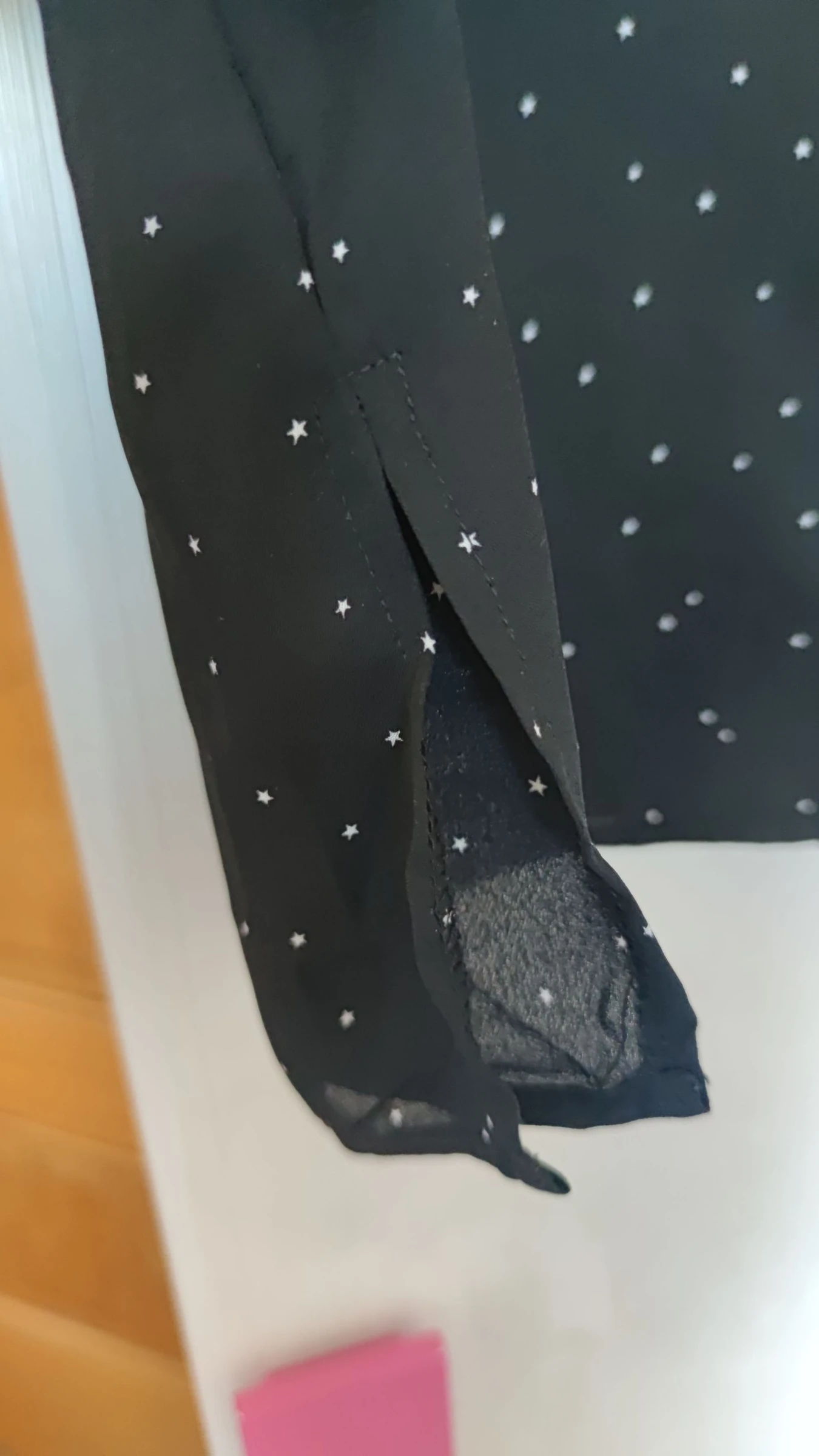 Camisa negra estrelinhas mulher Lefties Tamanho P/36 – photo 6